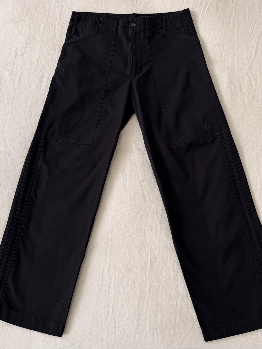 Adidas Black Baggy Work Pants